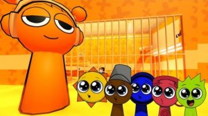 СПРУНКИ ДЕТКИ МИСТЕР САН, БРУД, ДЖЕВИН, ТЕЛЕФОН И ОВАКС ИГРАЮТ В СПРУНКИ ОРЕН ТЮРЬМА ОББИ В ROBLOX