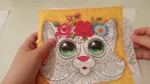 Обзор раскраски Арт-альбом