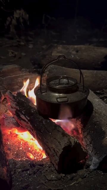 Звук костра.