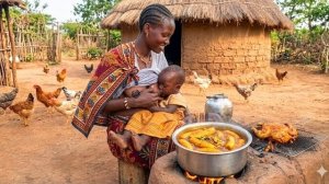 Африканская деревня и местная аппетитная кухня. Как живут в Кении