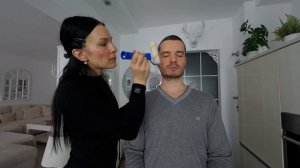 ASMR Face Painting & Body Scanning (Color Palette & Real Scanner)