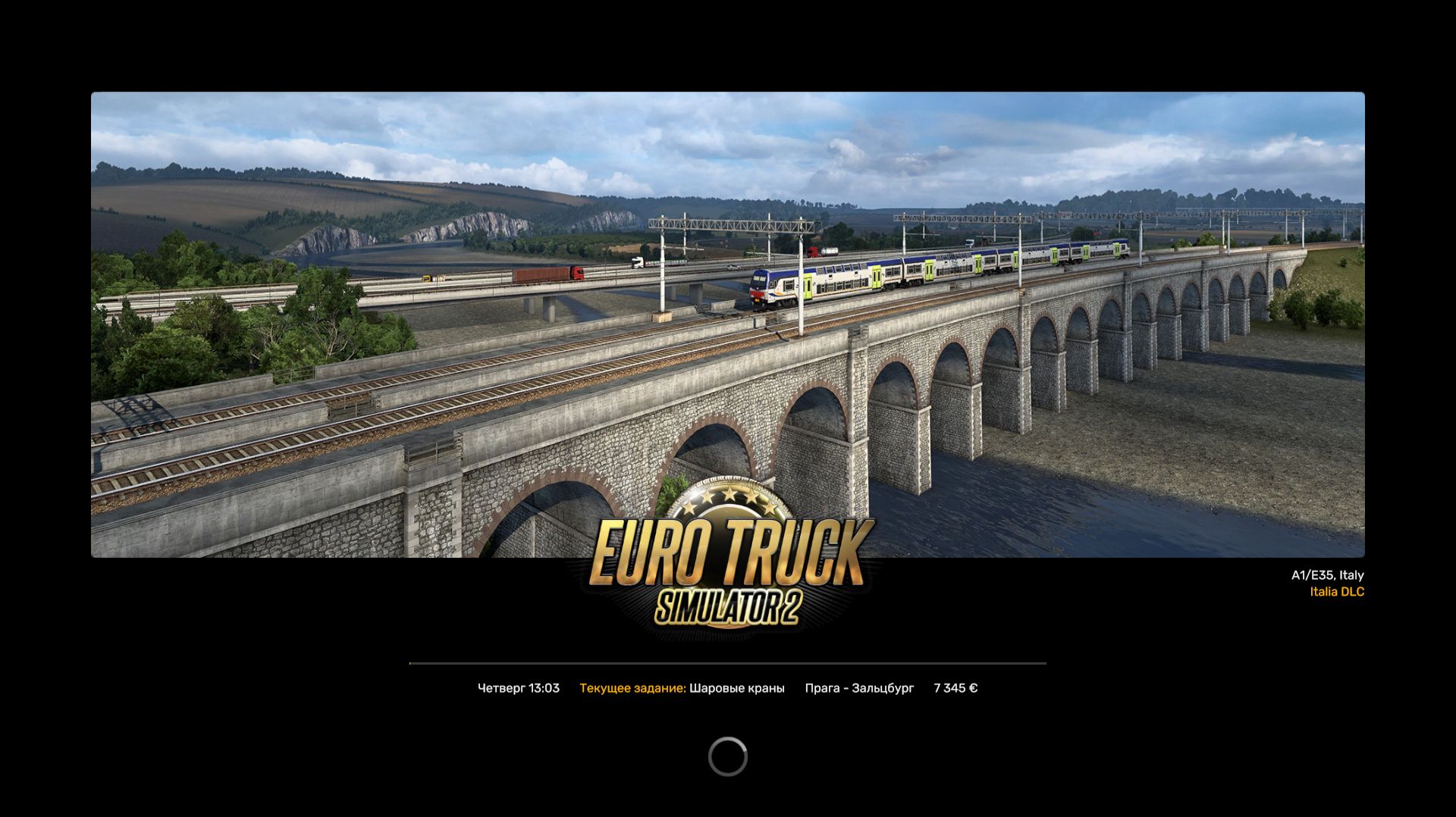 Euro Truck Simulator 2 (ETS 2) Прага - Зальцбург