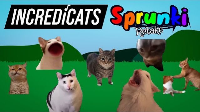 ЗАБАВНЫЕ КОТИКИ ИСПОЛНЯЮТ SPRUNKI RETAKE 😹 МЕМНЫЕ КОТИКИ ПОЮТ СПРУНКИ МУЗЫКУ Я УМИЛЯЮСЬ БЛИН