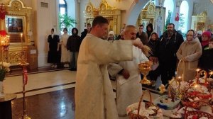 14 Храм Рождества Христова Освящение Пасхальной снеди Посёлок Пангоды Надымский район 11 Апреля 2026