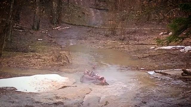 Лёва открывает купальный сезон