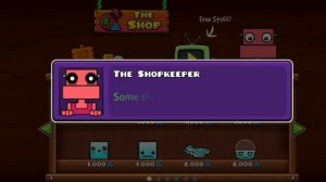 Что будет, если бесить продавца в Geometry Dash Lite