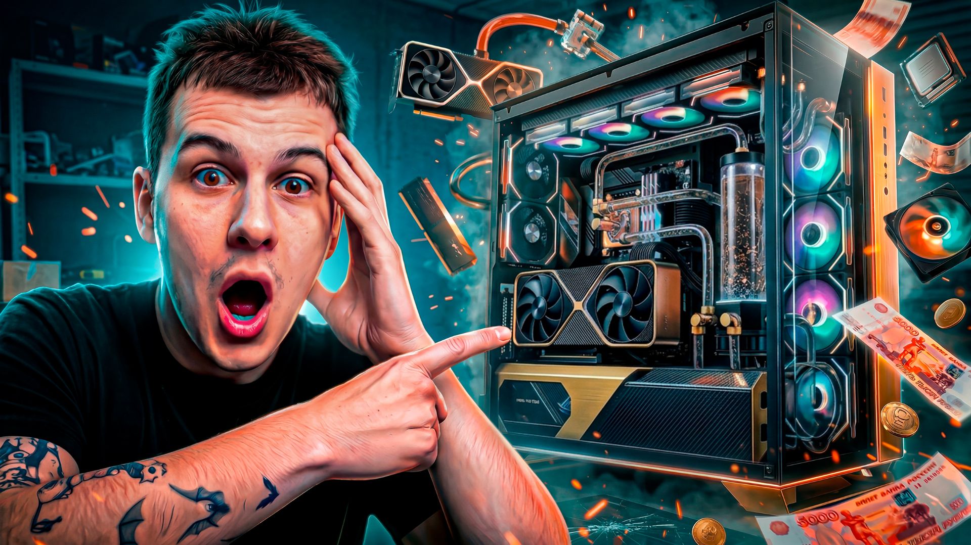 МОЙ НОВЫЙ КОМПЬЮТЕР за 300.000 РУБЛЕЙ для GTA 5 RP (влог)