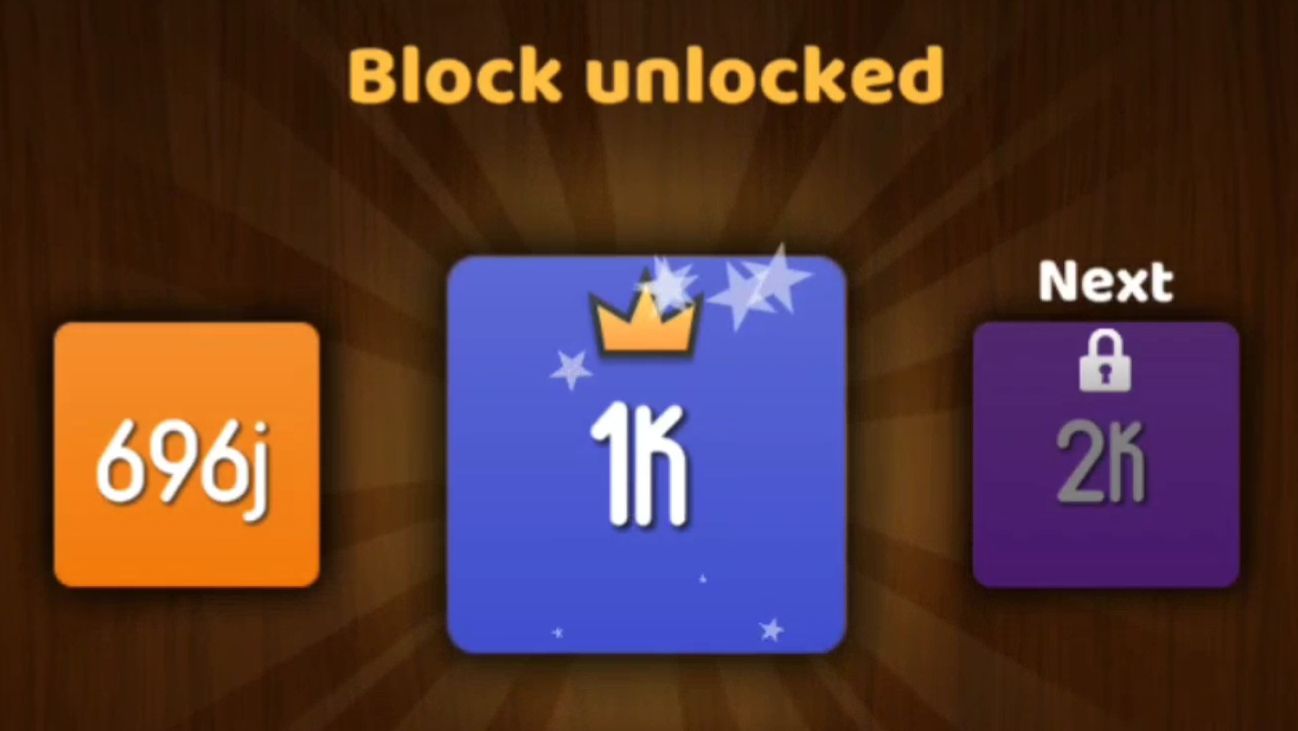 NumBlocks (348j → 696j → 1k)