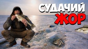 ДОБЫЛ СУДАКОВ.ПРОМОИНЫ.НОЧЬ НА ОПАСНОМ ЛЬДУ!