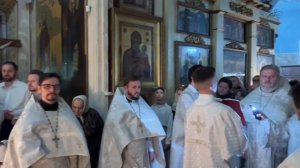 12.04.2026 - Фрагмент ночного богослужения в день СВЕТЛОГО ХРИСТОВА ВОСКРЕСЕНИЯ. ПАСХА.