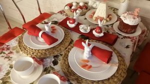 Христос Воскресе! Накрыла скромный праздничный стол 🕊️