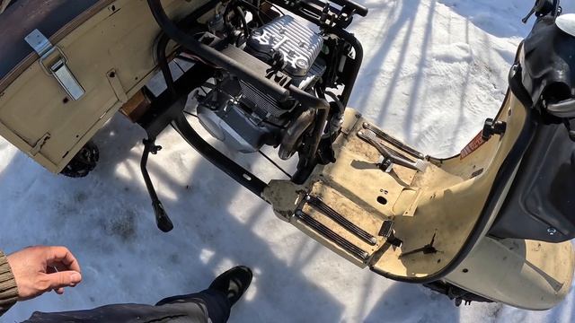 Полный обзор боевого мотороллера муравей 250сс 4т 172FMM 4 клапана