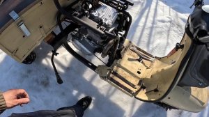 Полный обзор боевого мотороллера муравей 250сс 4т 172FMM 4 клапана