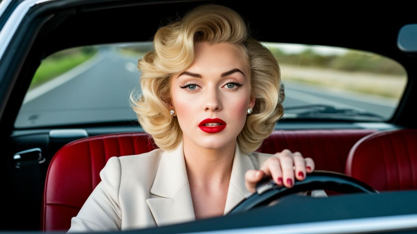 Веселая песня "Ехала блондинка руль крутя" Видеоклип. Женский вокал