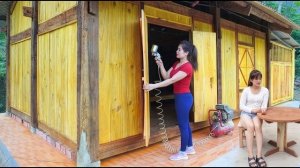 Молодая женщина обновила весь бабушкин дом, двор и систему водоснабжения. Хуан Ли