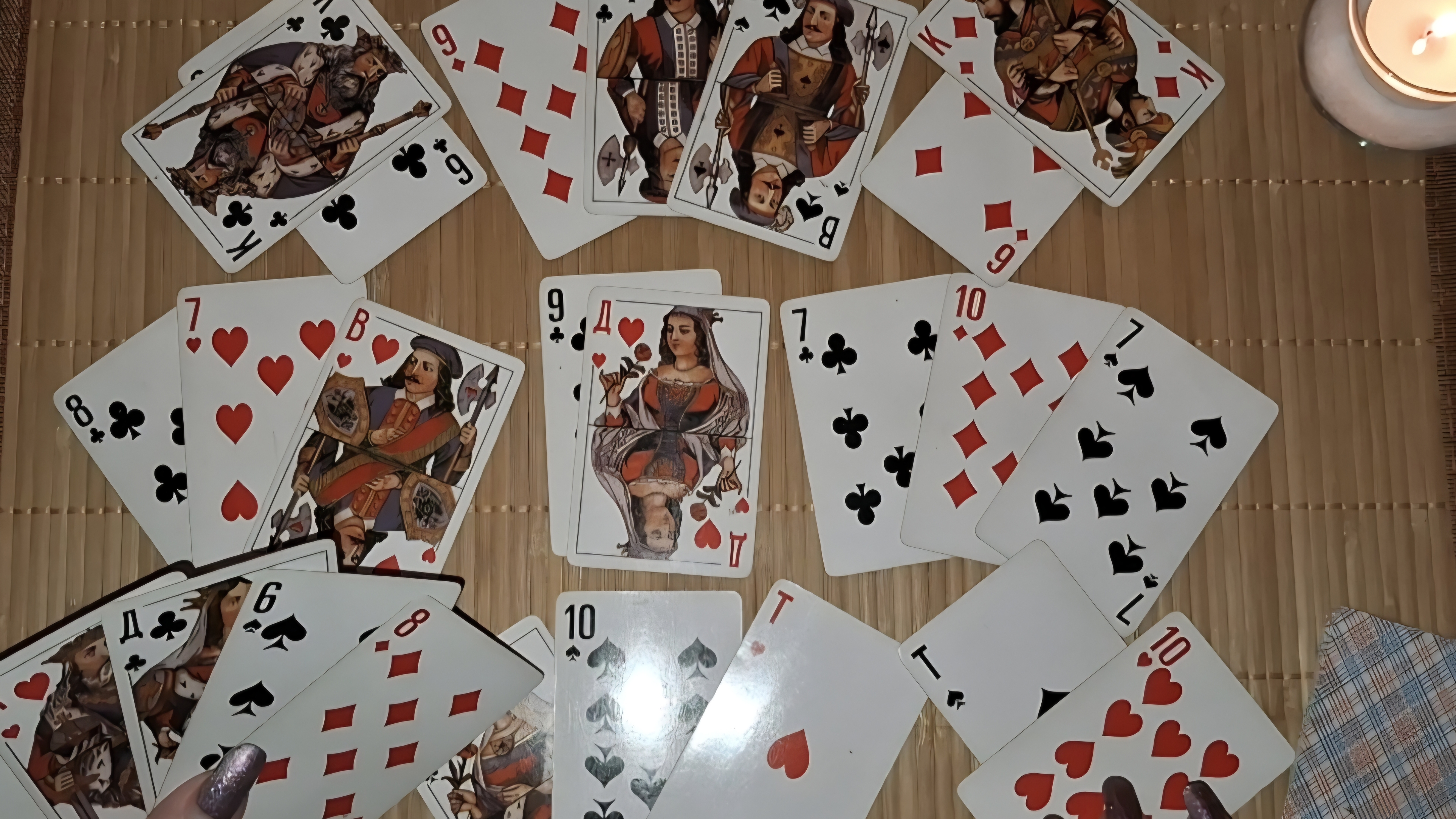 Расклад на ♥️ червовую даму