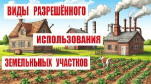 Виды разрешенного использования земельных участков: как с ними работать