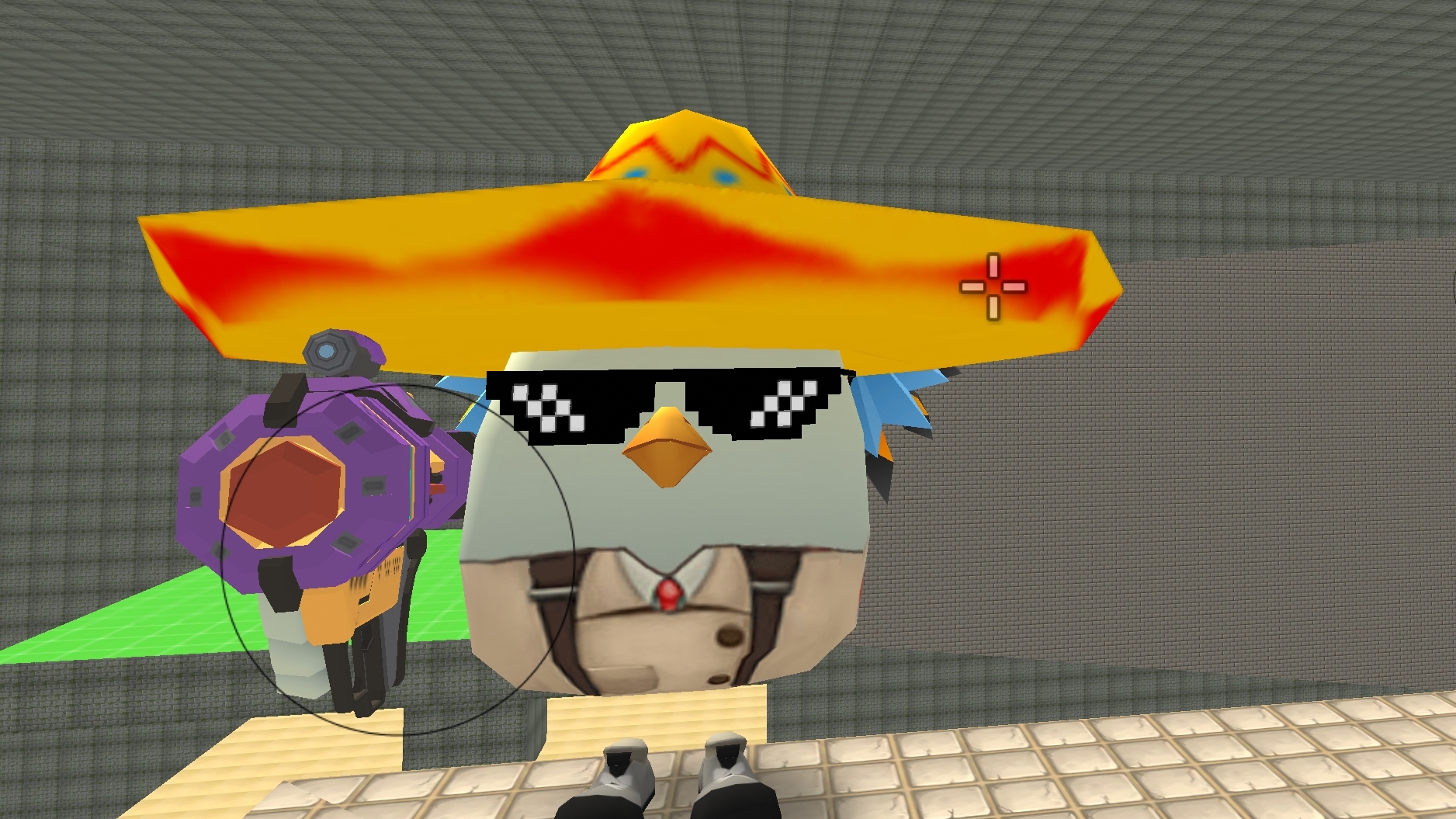 играю в какой-то сервак