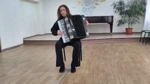 Мусоргский "В деревне". Арина Крюкова, НОККиИ, преп. Бордунова О.В.