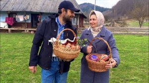 Старые пасхальные традиции — пасхальная готовка в печи на дровах в нашей деревне