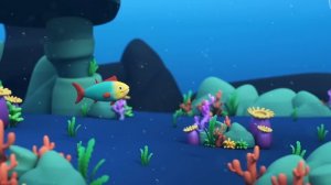 Я акула - ДЕТСКАЯ песенка. Мультик Сина и Ло. Музыкальные мультфильмы для малышей