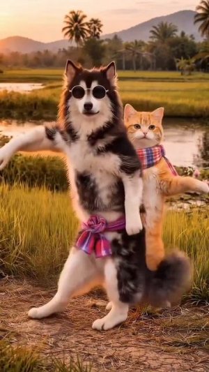 Крутой танец ии