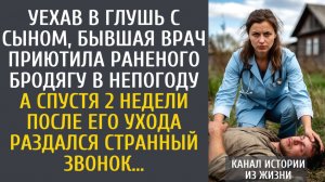 Истории из жизни: Уехав в глушь с сыном, бывшая врач приютила раненого бродягу в непогоду…