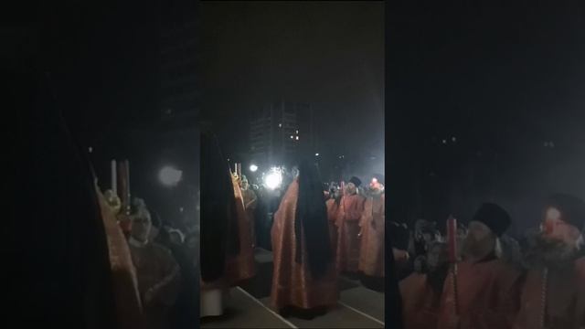Пасхальный крестный ход. Троице-Владимирский собор. Часть 3. Новосибирск 12.04.2026.