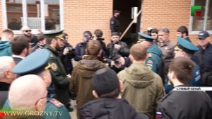 Рамзан Кадыров и Александр Куренков проинспектировали строительство жилья для пострадавших от стихии