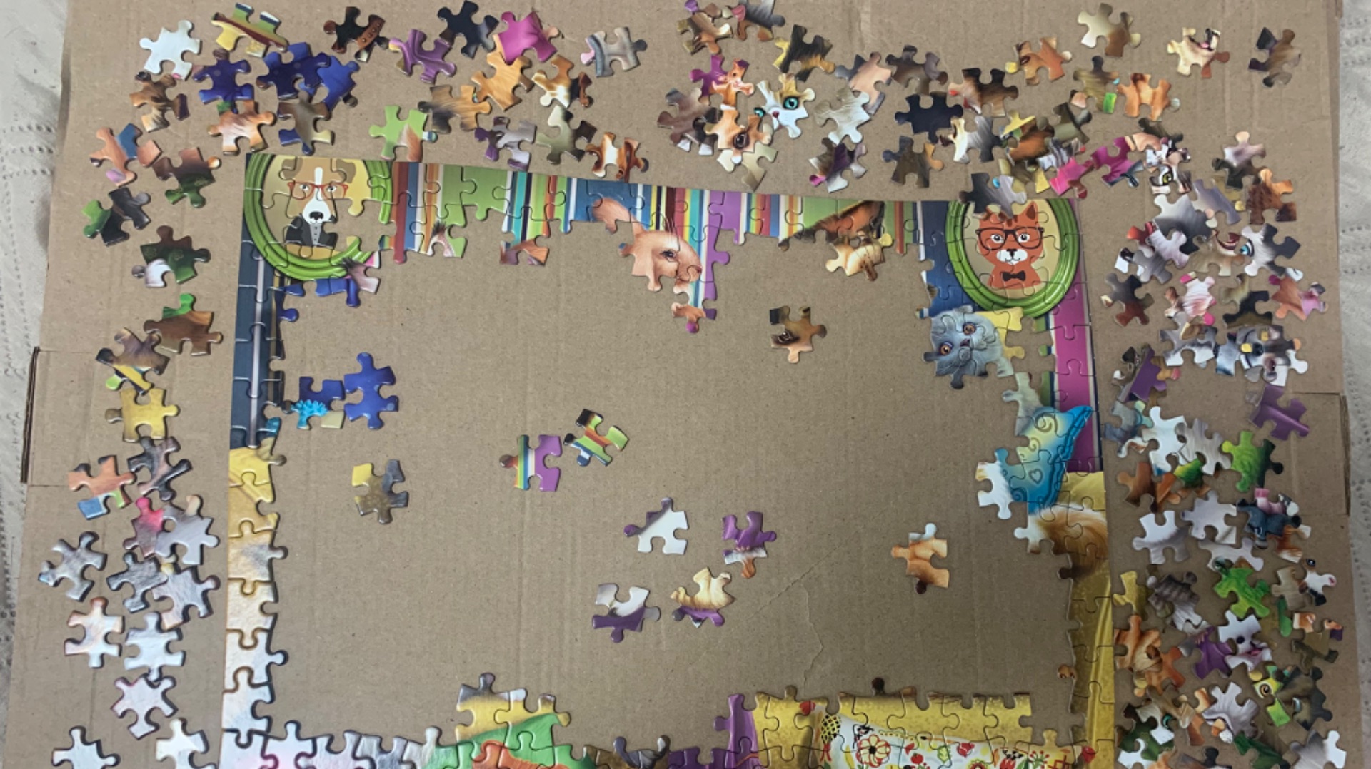 Челлендж «48 часов собираем пазлы»