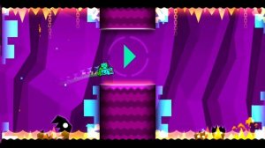 Я прохожу 2 уровень по geometry dash /в Майнкрафт.