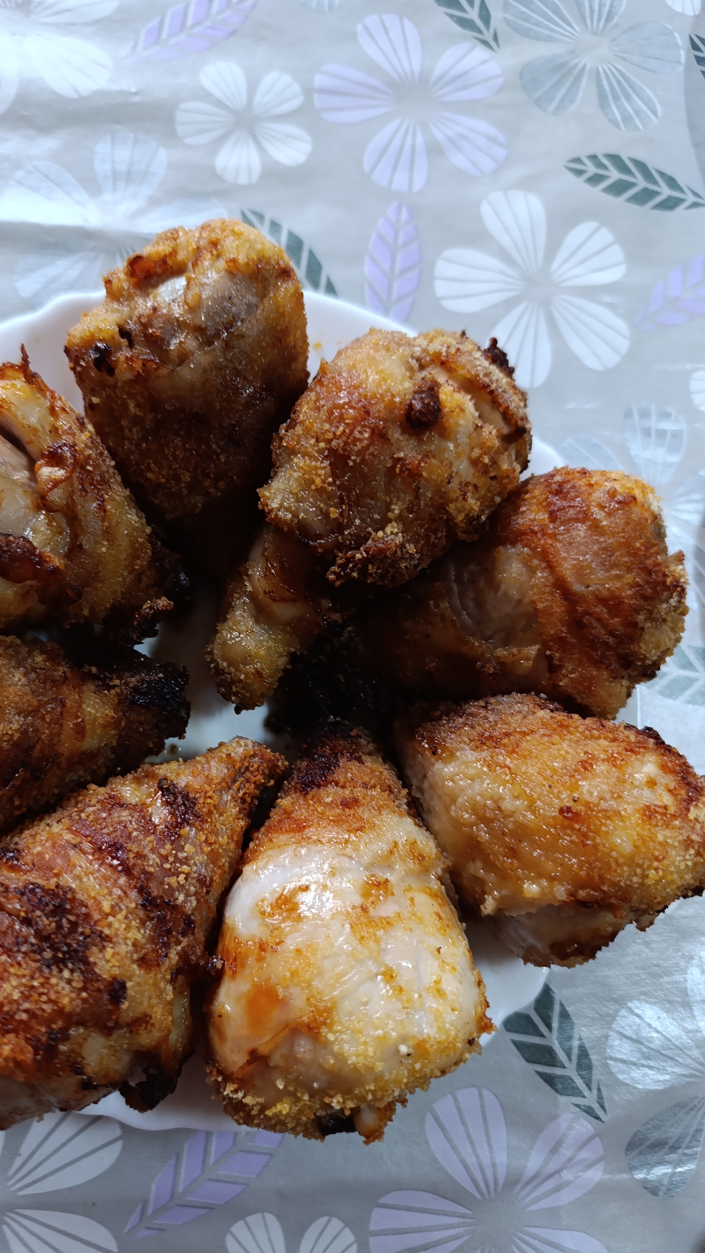 Готовим к празднику Голени куриные в беконе