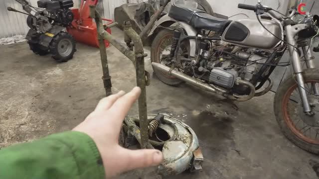 Восстановление мотоцикла "Днепр". Часть - 10 :Люлька ,начало.