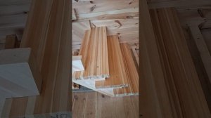 1000055776.mp4 (Собака наблюдает за устройством лестницы на 2-ой этаж в доме А-фрейм)