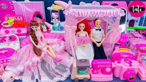 Играем в игрушки из мультика принцесса кукла Барби. Мультфильм для детей. ASMR АСМР