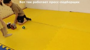 Работа пресс-подборщика