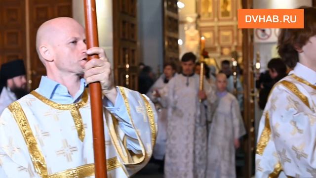 Православные Хабаровска встретили Пасху