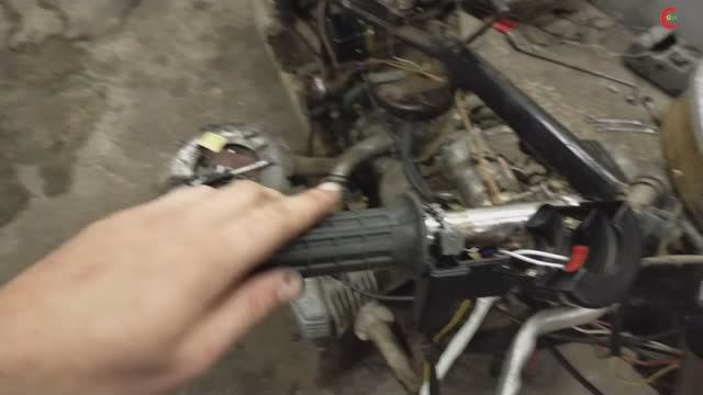 Восстановление мотоцикла _Днепр_ Часть - 6_ Ручки нового образца.