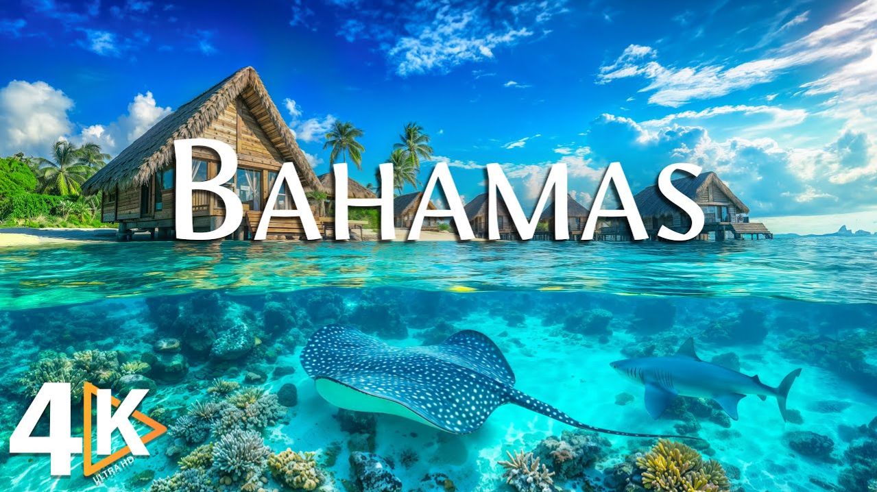 БАГАМСКИЕ ОСТРОВА 4K UHD • Почему этот тропический рай — скрытая жемчужина на Земле.
