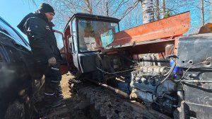 Сломался 1UZ на 300 сил в тракторе ДТ75