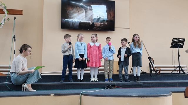 Выступление детей Воскресной школы