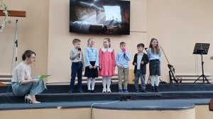 Выступление детей Воскресной школы