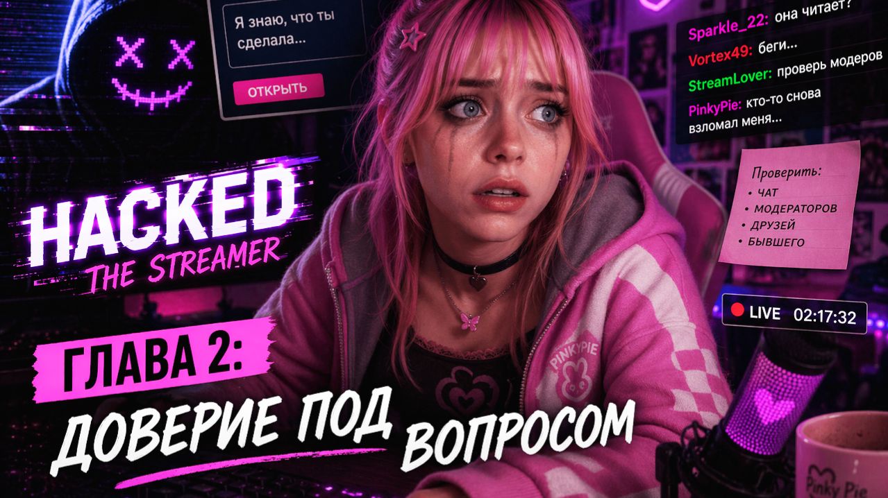 УЛИК СТАНОВИТСЯ ВСЁ БОЛЬШЕ!!! КТО ЖЕ ЭТОТ ХАКЕР??? (Hacked: The Streamer #2)