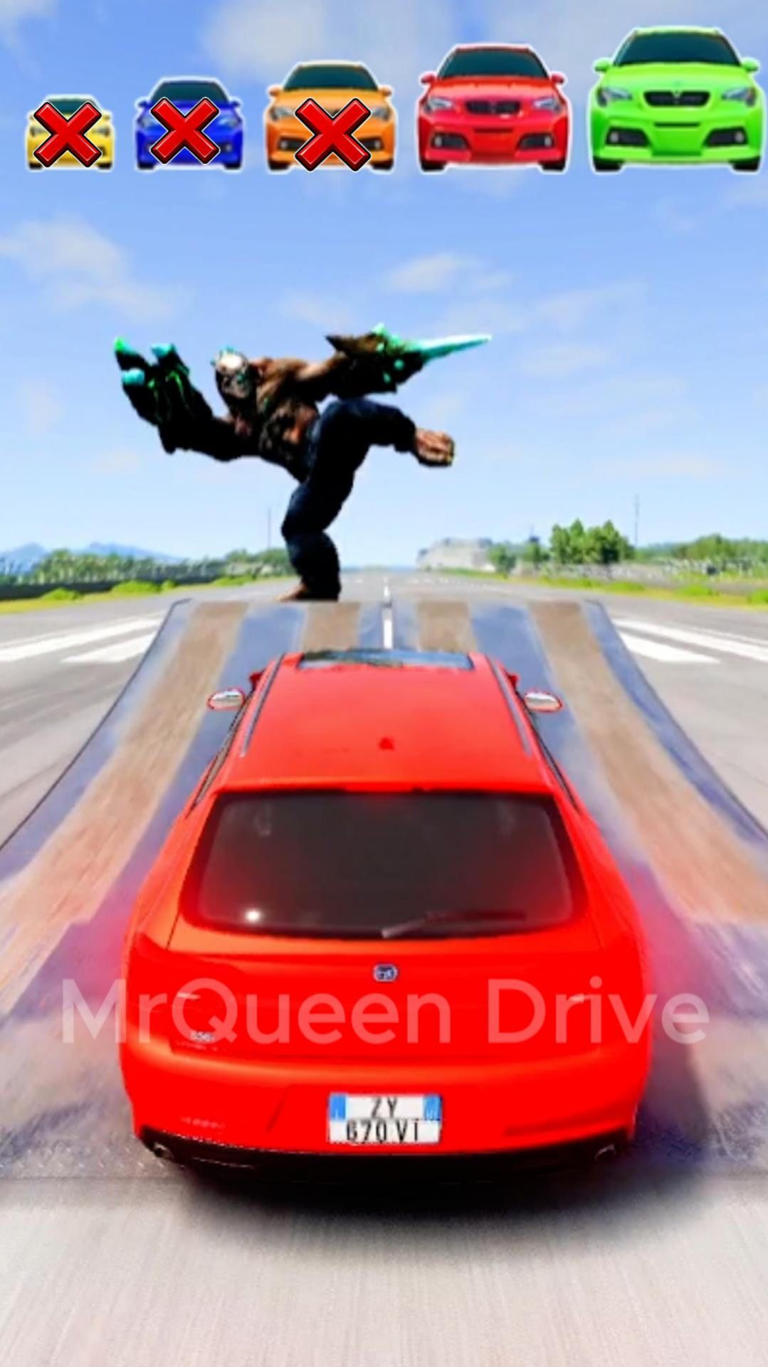 БОЛЬШАЯ И МАЛЕНЬКАЯ МАШИНКА ПРОТИВ МОНСТРА