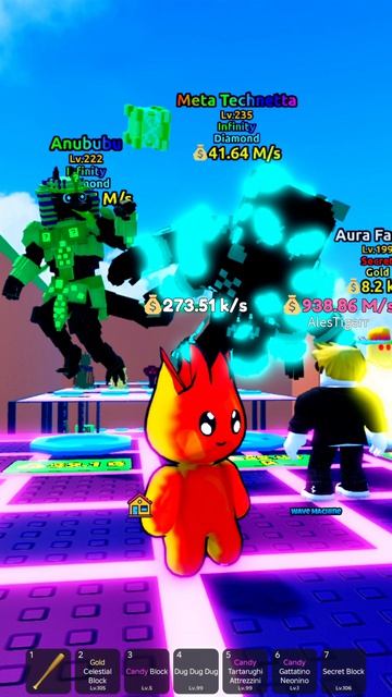 Meta Technetta 😨😳 Escape Tsunami for Brainrots