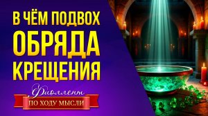 Какой тайный смысл обряда крещения?