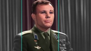 Поздравление Юрия Гагарина с первым Днём Космонавтики 12.04.1962г