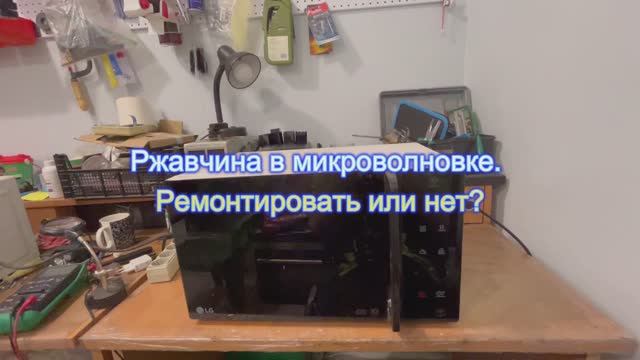 Ржавчина в микроволновке. Ремонтировать или нет?