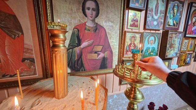 Церковь в Якорной Щели. Пасха