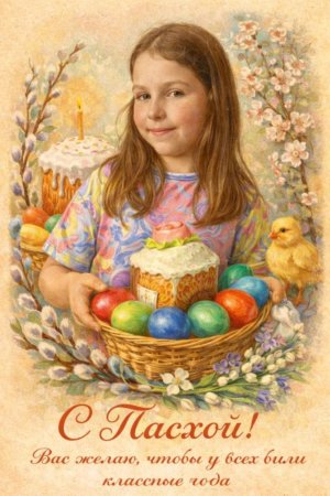 С пасхой